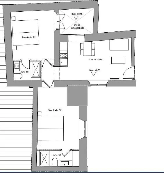 شقة Apartamentos Santa Cruz, Centro إشبيلية